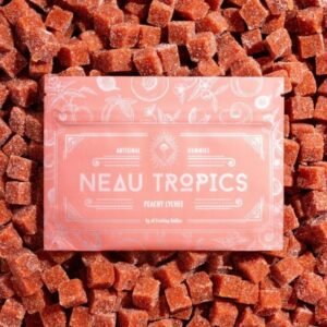 neau tropics peachy lychee 4g gummies