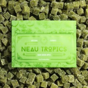 neau tropics sour green apple 4g gummies