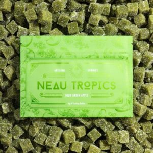 Neau Tropics Sour Green Apple 4g Gummies